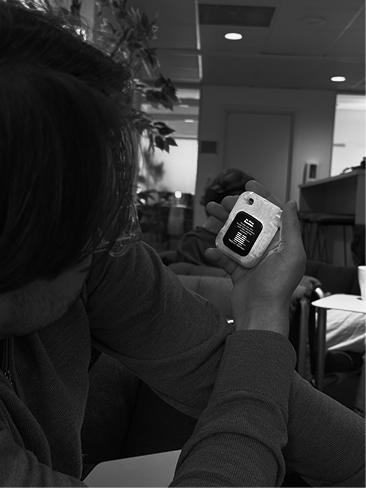 Testing the pocket I Ching device